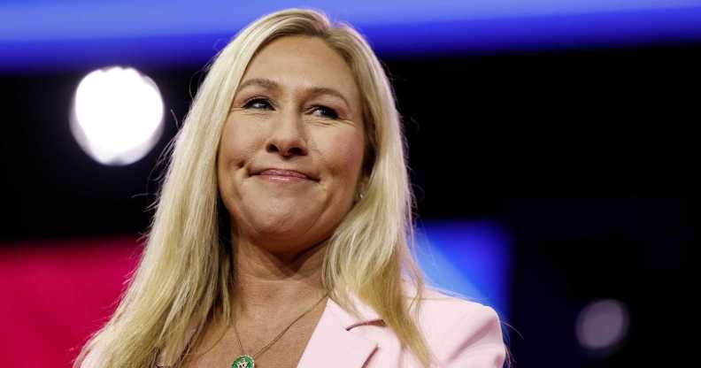 Republican Marjorie Taylor Greene