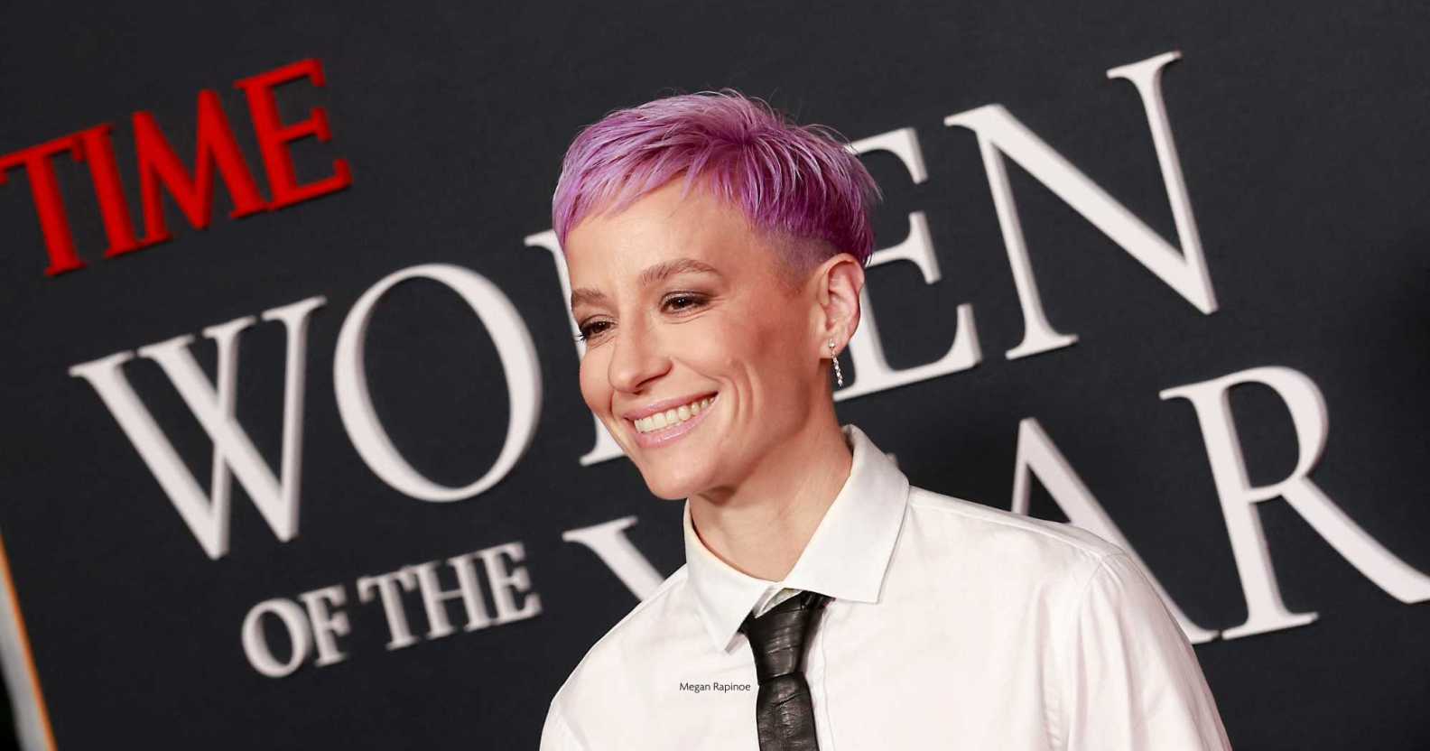 Megan Rapinoe arrives at the second annual TIME Women of the Year gala.