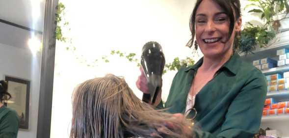 Melissa Hamilton at work