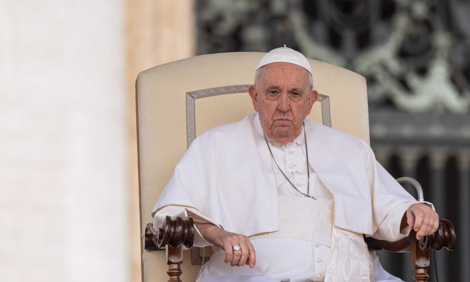 Tørke pedicab Bungalow Pope Francis blasts 'gender ideology' as 'dangerous'