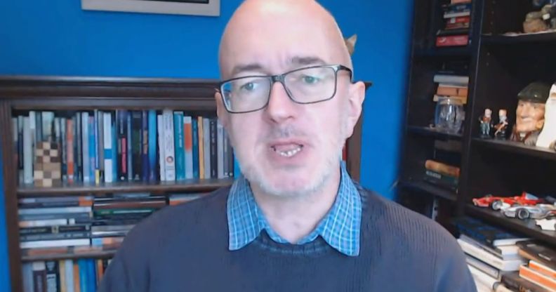 Richard Lucas, the head of the Scottish Family Party.