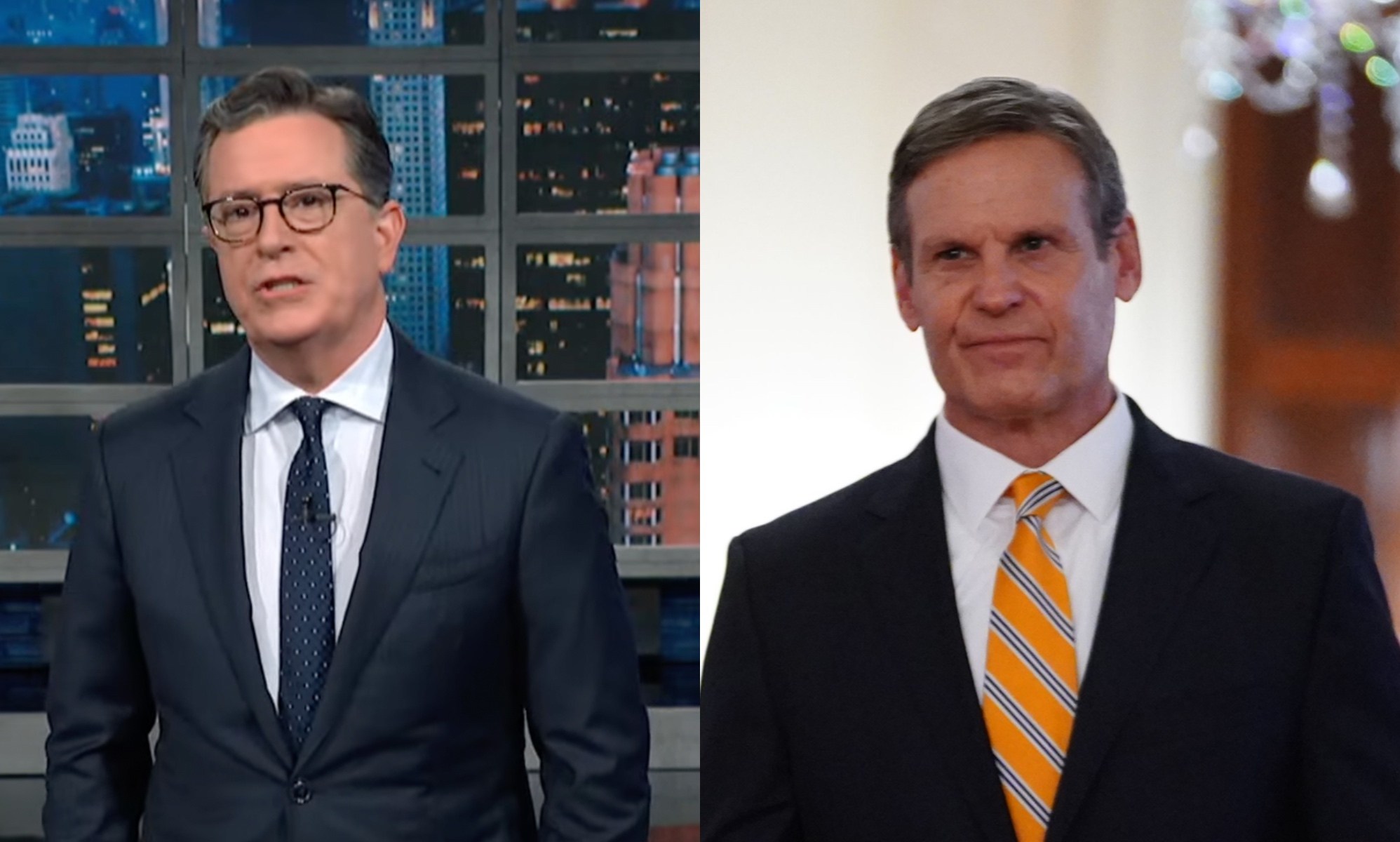 Steven Colbert Cop Steven Colbert’s LGBTQ+ allyship as last Late Show airs | PinkNews