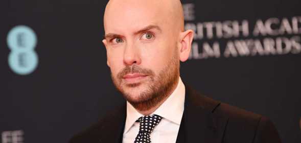 Tom Allen pictured on the red carpet at an event.