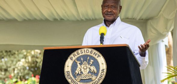 Uganda president Yoweri Museveni, pictured.