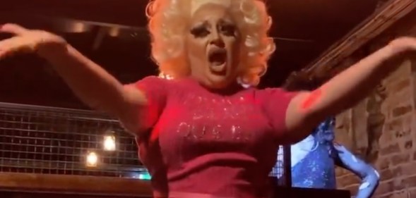 Sydney drag queen Barbi Ghanoush