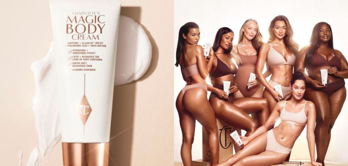 Charlotte Tilbury has launched its new Magic Body Cream. (Instagram)