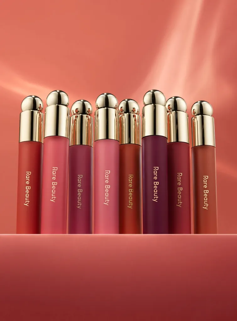 The Rare Beauty Soft Pinch Tinted Lip Oil is available in eight shades. 