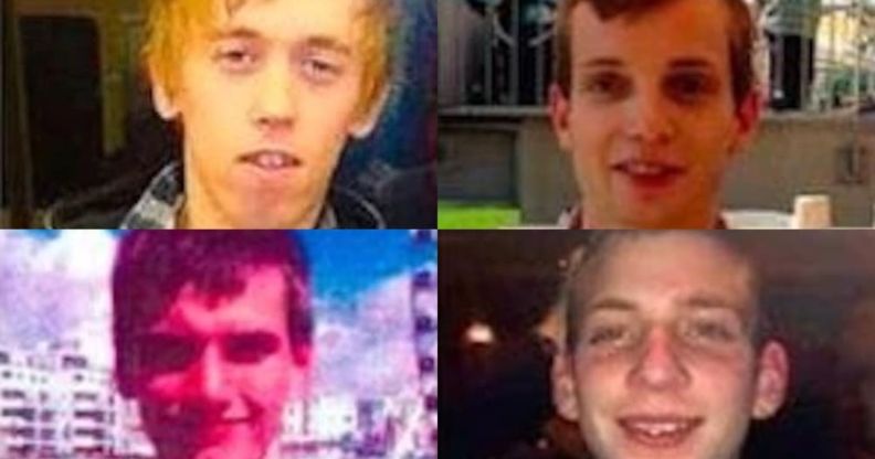 Stephen Port’s victims (clockwise form top left) Anthony Walgate, Gabriel Kovari, Daniel Whitworth and Jack Taylor.