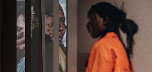 Collage of women in prisons