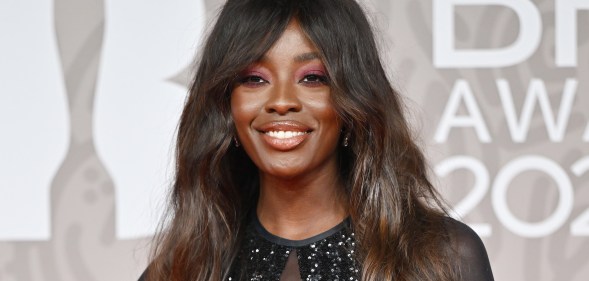 AJ Odudu attends The BRIT Awards 2023 at The O2 Arena on February 11, 2023 in London, England.