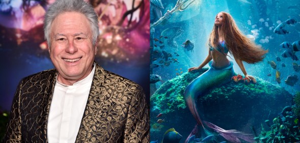 Alan Menken (L) and The Little Mermaid (R).