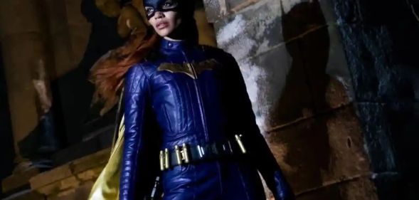 A picture of the Batgirl suit in the cancelled film.