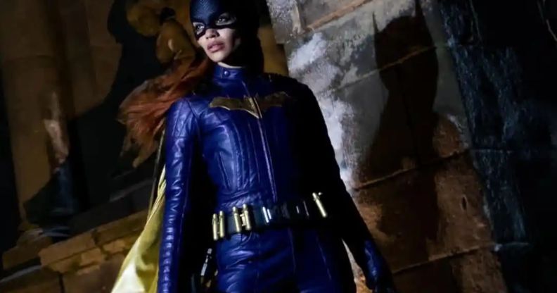 A picture of the Batgirl suit in the cancelled film.