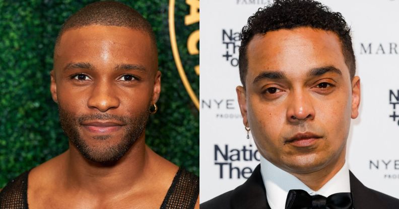 On the left, Pose actor Dyllón Burnside. On the right, Olivier award nominee Danny Lee Wynter.