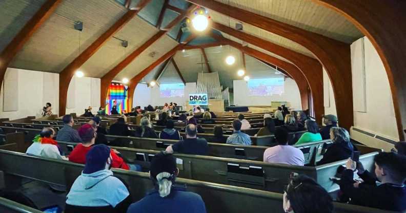 Community Church of Chesterland drag event