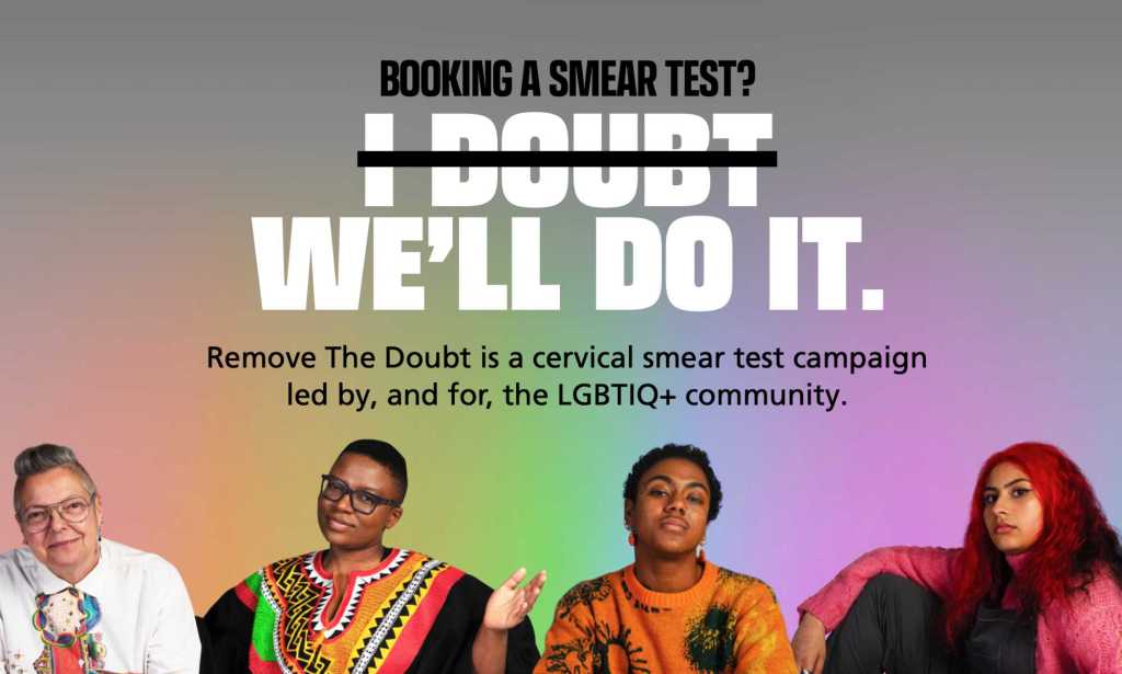 Remove the doubt cervical screening poster