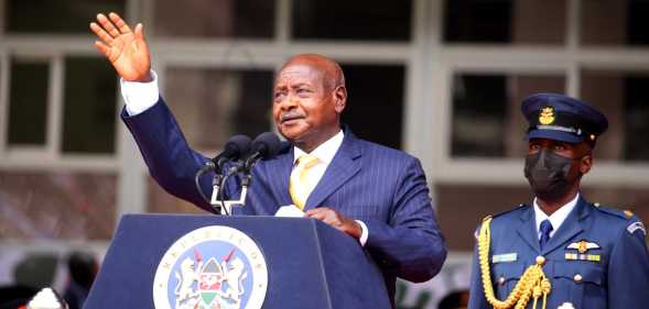 Ugandan President Yoweri Museveni