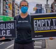 immigration detention protest