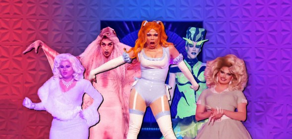 A composite image featuring Jaymes Mansfield, Tia Kofi, Stephanie Prince, Thorgy Thor and Irene Duboir.