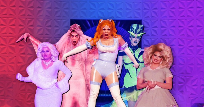 A composite image featuring Jaymes Mansfield, Tia Kofi, Stephanie Prince, Thorgy Thor and Irene Duboir.