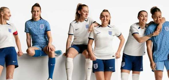 England Women's Football kit