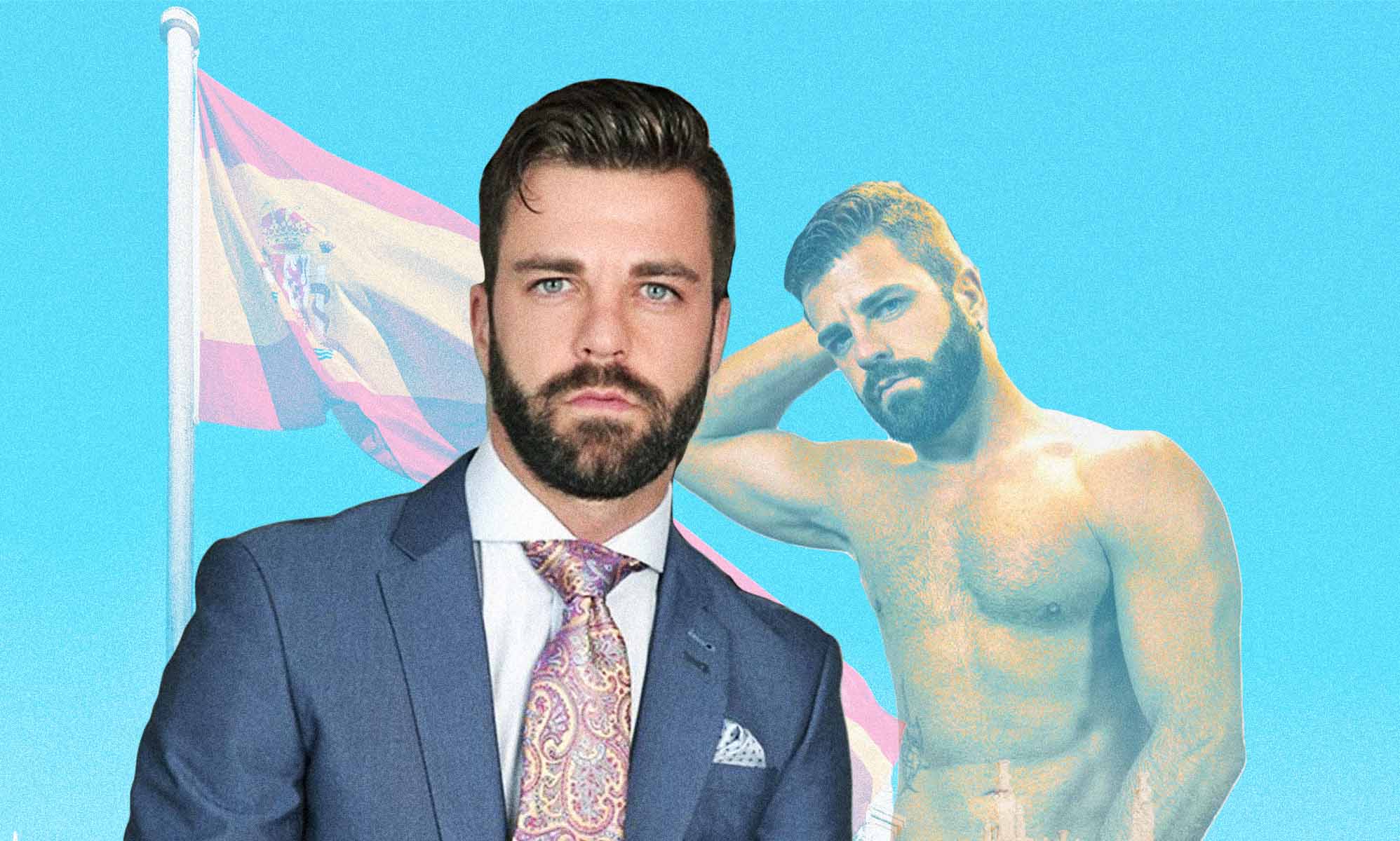 Ex-gay porn star Antonio Moreno runs for mayor of Spanish town photo
