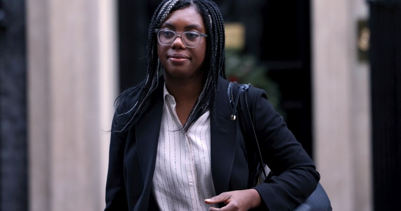 Women and Equalities Minister Kemi Badenoch leaves Number 10 Downing Street