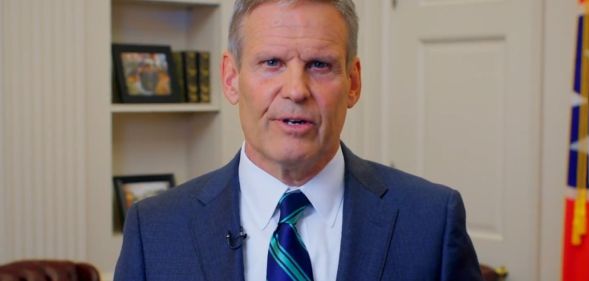 Governor Bill Lee speaking during a Twitter clip.