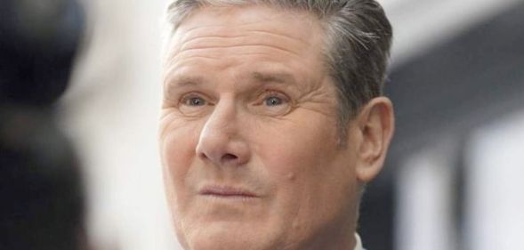Keir Starmer looking off into the distance.