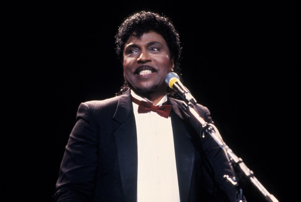 Little Richard at the 1988 Rock n Roll Hall of Fame Induction Ceremony.