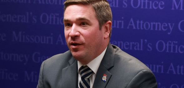 Andrew Bailey during a legislative session.