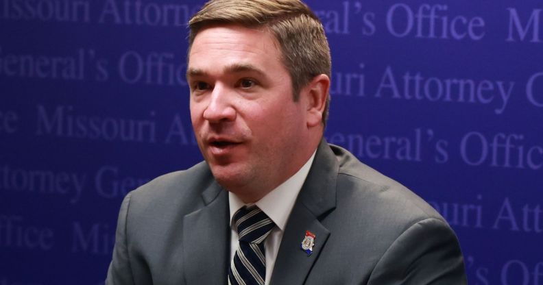 Andrew Bailey during a legislative session.