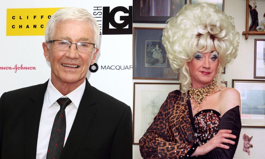 Paul O'Grady and Lily Savage.