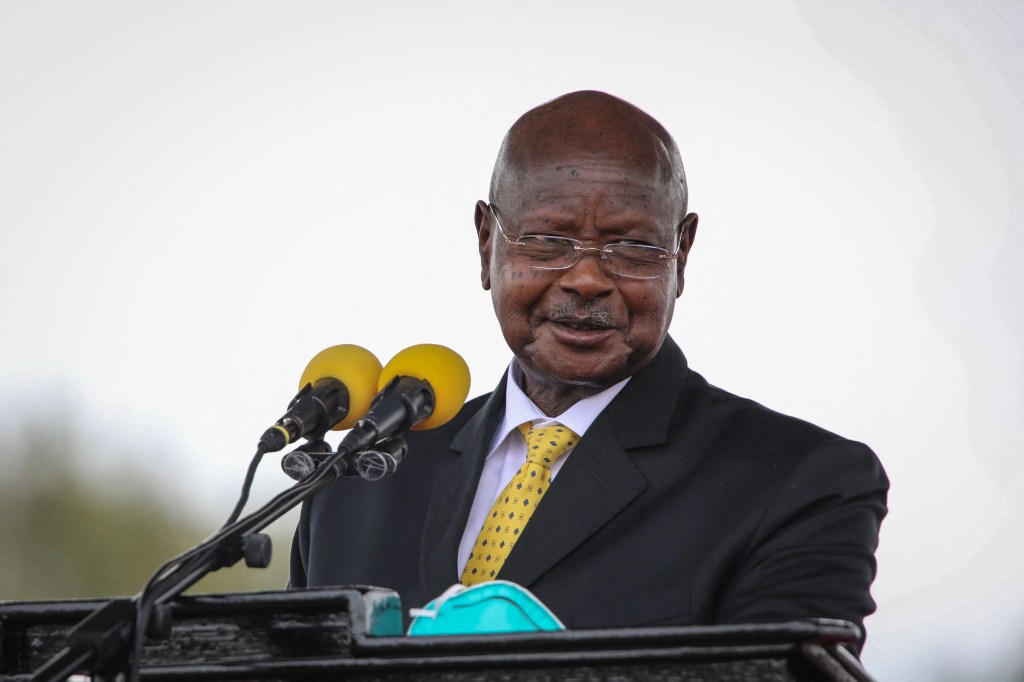 President of Uganda Yoweri Museveni