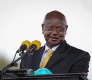 President of Uganda Yoweri Museveni