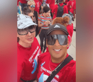 Roxxxy Andrews and Detox attend the Florida protest at Capitol building.