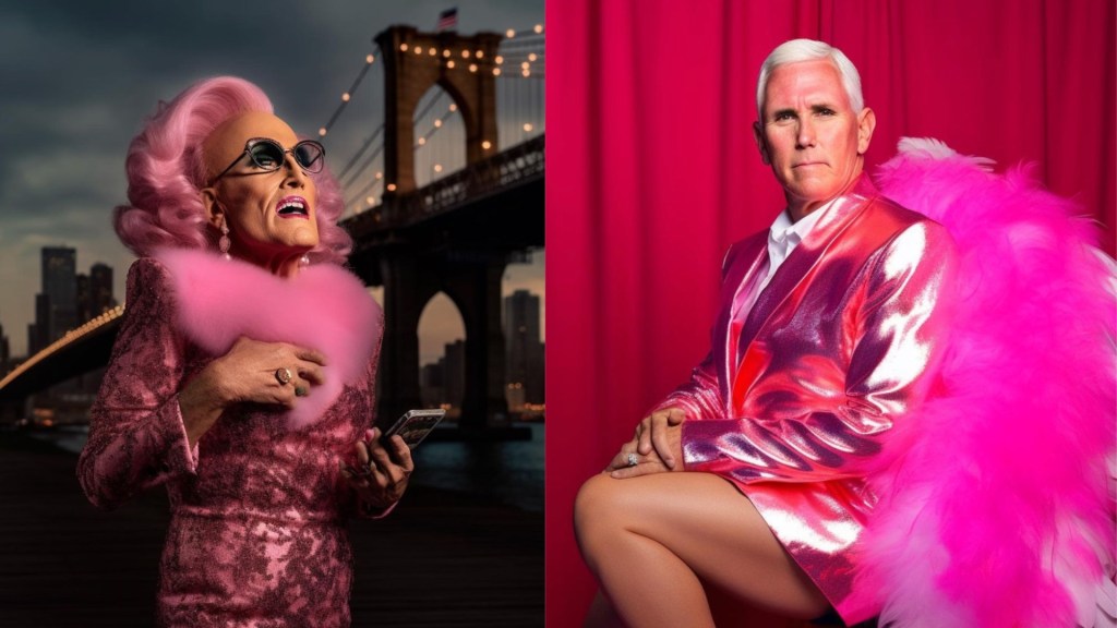 An Instagram account is using AI to turn anti-LGBTQ+ Republicans into drag queens