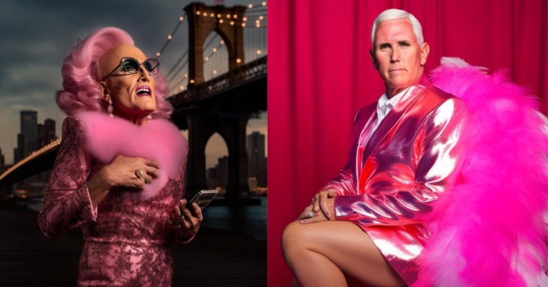 An Instagram account is using AI to turn anti-LGBTQ+ Republicans into drag queens