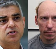 Mayor of London Sadiq Khan (left) and serial killer Stephen Port (right)