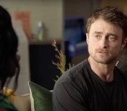 Actor Daniel Radcliffe moderates a panel of young trans and non-binary people for The Trevor Project's Sharing Space series