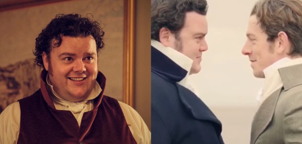 Gay sparks fly between Arthur and Lord Henry in Sanction season three.