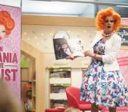 Storytime with Auntie Titania at the Millenium Library in Norwich, August 2022. (Auntie Titania)