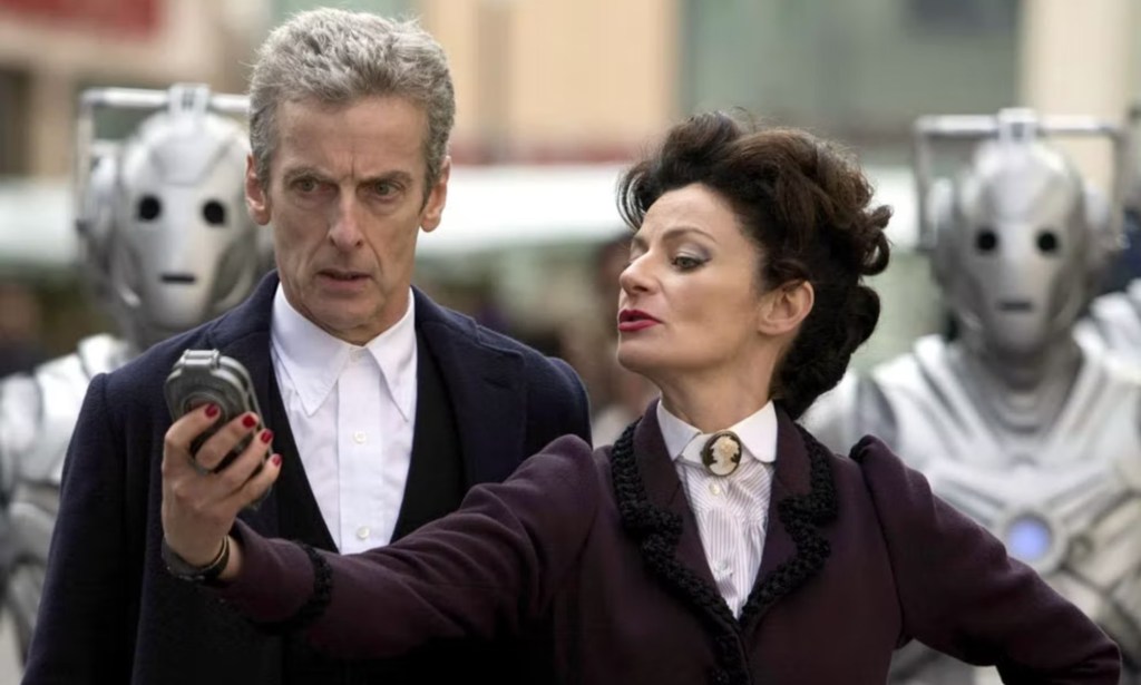 The Doctor (L) and Missy (R). 