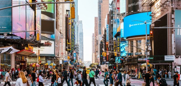 Image of Times Square in New York