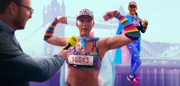 Trans marathon runner Glenique Frank