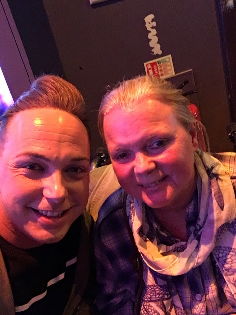 Tom with his mum Susan. 