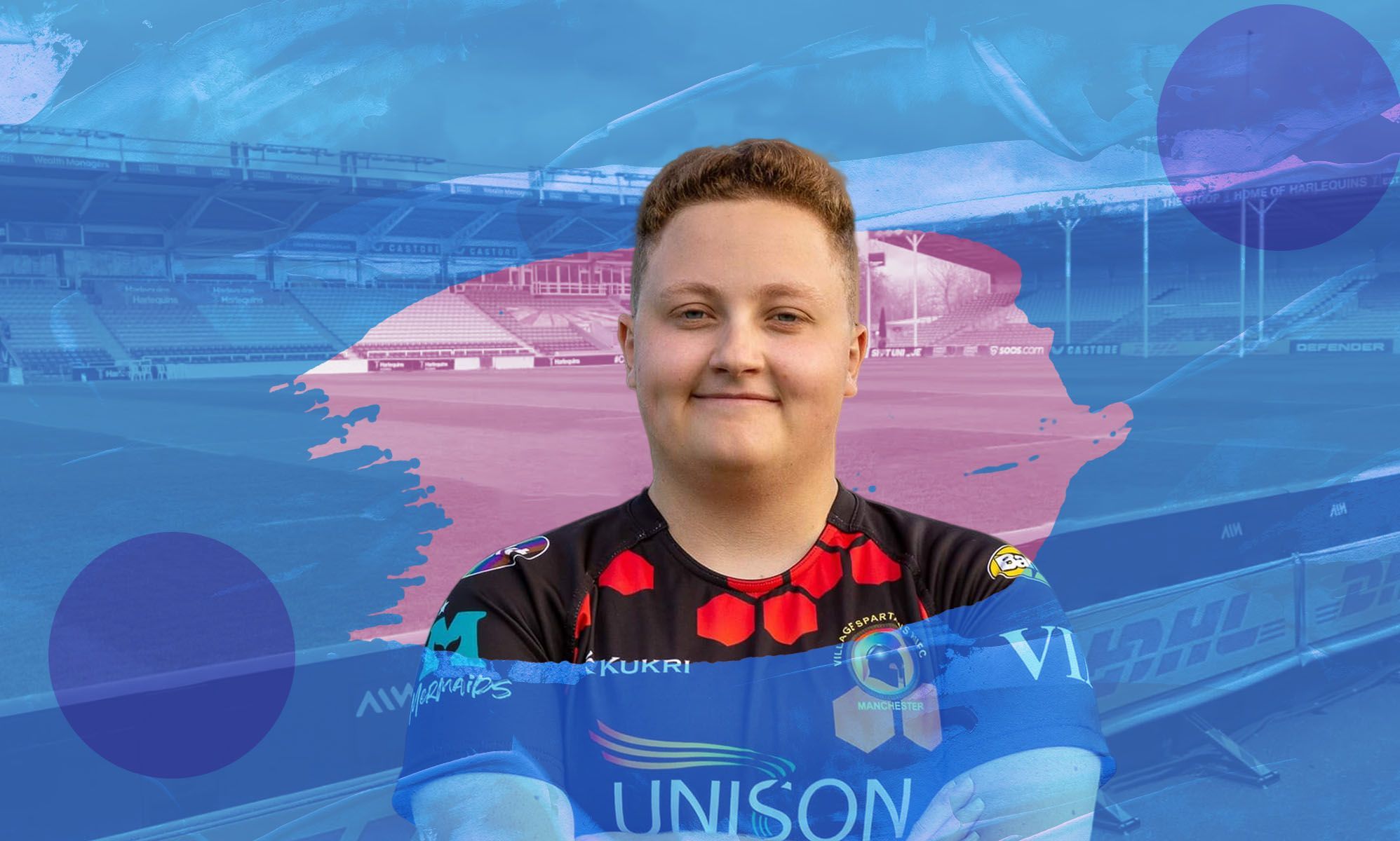 Trans Man Rugby Trans man set to spread joy at major LGBTQ+ rugby tournament