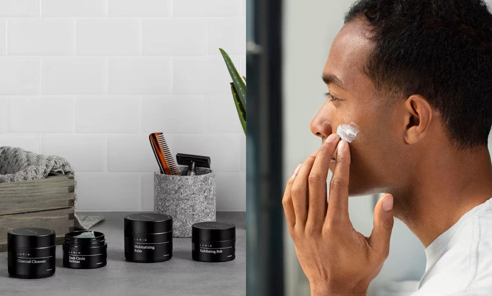 Lumin is the skincare brand that's home to a 'short and sweet' kit