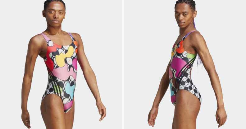 Adidas hit with anti-trans backlash over Pride swimsuit