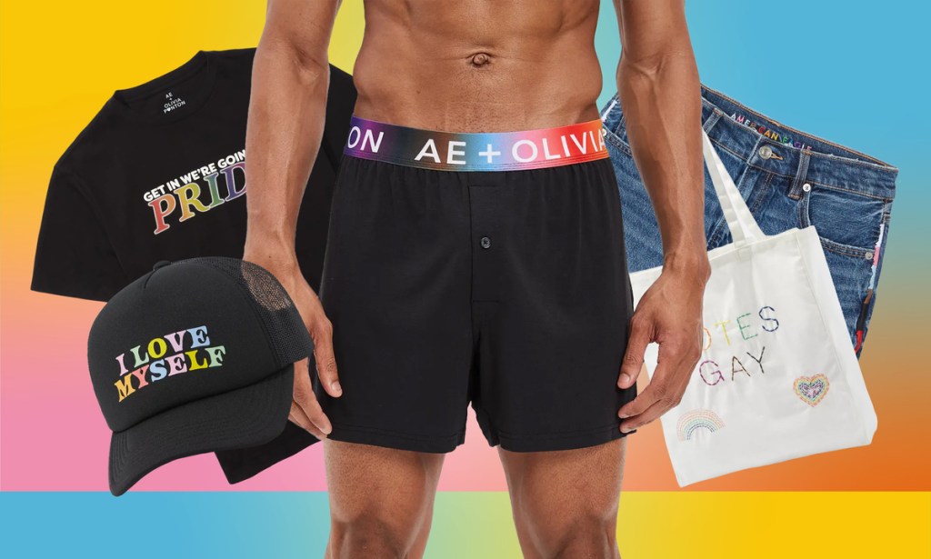 American Eagle Pride Month 2023 collection.